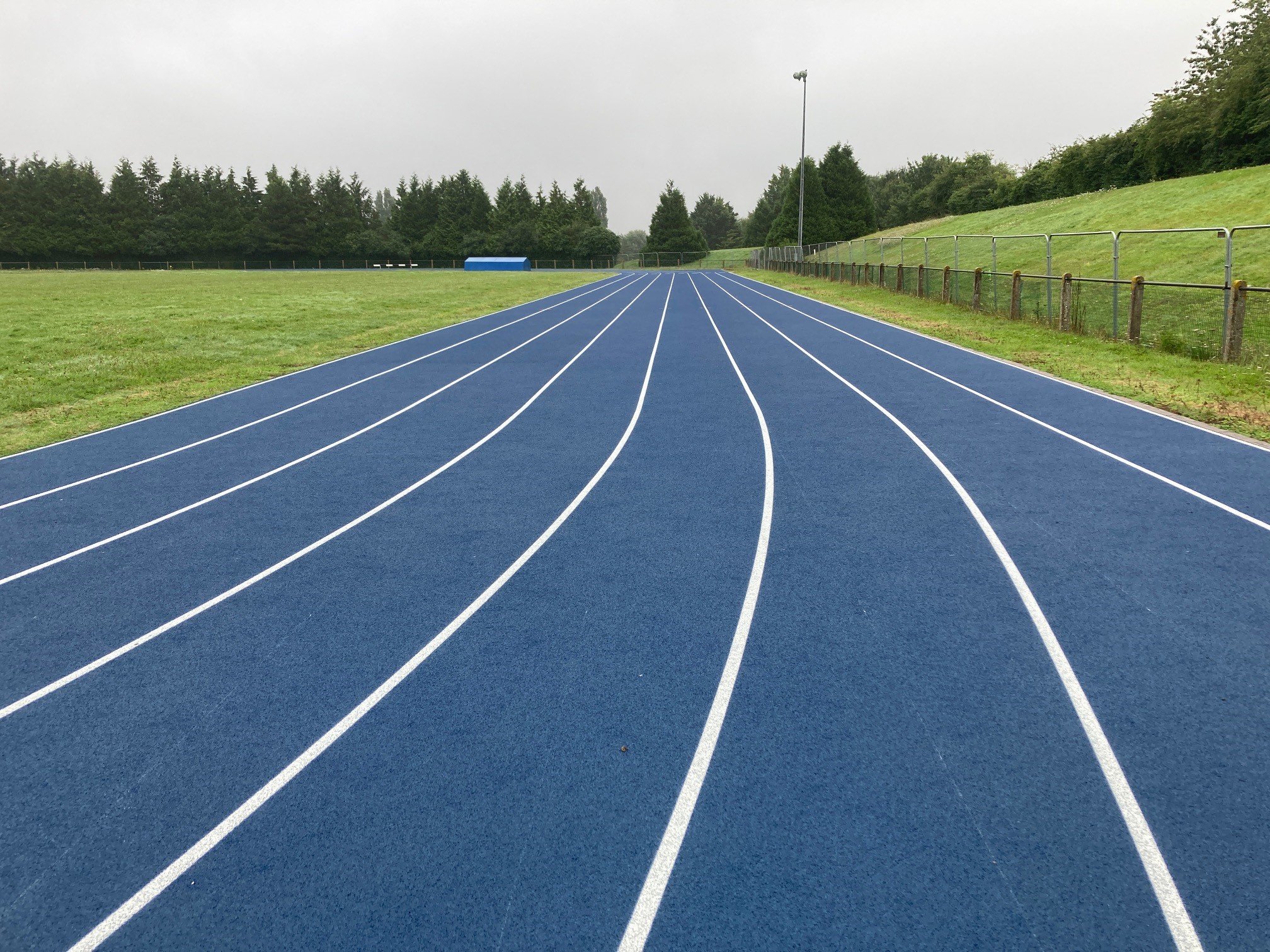 Athletics track resurface
